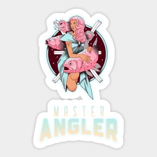 Master Angler Sticker